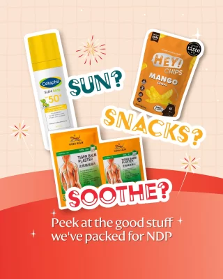 Image 27: Catching the fireworks or waving at the SAF convoy this National Day? 🇸🇬🎆 Make it a breeze with your Tanglin Mall-edition fun pack, perfect for a full day of SG60 action! ✨ @guardiansg (#01-121) ✨ @littlefarms (#02-136) ✨ @wearesandbar (#02-155) ✨ @unitysg (#B1-112) Kiasu? Maybe. Prepared? CONFIRM! #TanglinMallSG #SG60 #NationalDayParade